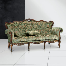 Parigi 304-A három üléses kárpitozott kanapé 06 Barokk kanapék Mobilsedia