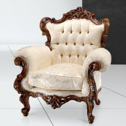 Giulia 309-P kárpitozott fotel 05 Barokk karosszékek Mobilsedia