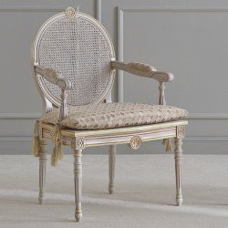 Reale 416-P kárpitozott fotel 05 Barokk karosszékek Mobilsedia