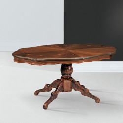 Intarziás 920-TI ovális barokk dohányzóasztal 120x69cm 02 Asztalok Barokk Mobilsedia