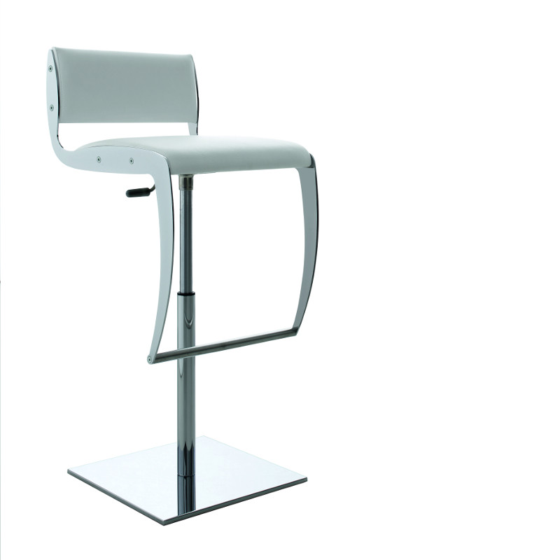 Yumi 605 állítható magasságú bárszék műbőr kárpittal