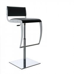 Yumi 605 állítható magasságú bárszék műbőr kárpittal