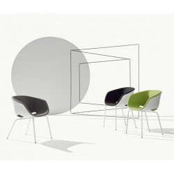 Uni-ka 594M kárpitozott karfás szék