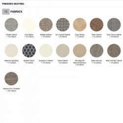 Uni-ka 594M kárpitozott karfás szék