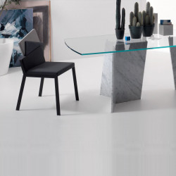 Karina 644 fém vázas szék szövet kárpittal