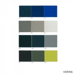 Karina 644 fém vázas szék szövet kárpittal