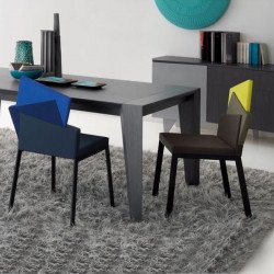 Karina 644 fém vázas szék szövet kárpittal