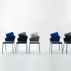 Karina 644 fém vázas szék szövet kárpittal