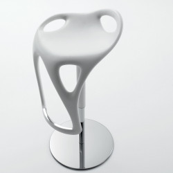 Form 489 állítható magasságú bárszék tűzálló poliuretánból 04 Műanyag bárszékek Olasz modern stílus COMPAR