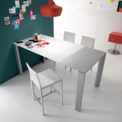 Romy 618 fém vázas bárszék újrahasznosított bőr kárpittal