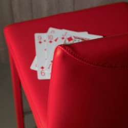 Romy 618 fém vázas bárszék újrahasznosított bőr kárpittal