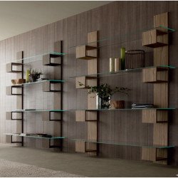 Infinity 501 könyvespolc 07 Tárolók Olasz modern stílus COMPAR