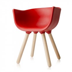 Tulip Small fa vázas tûzálló karosszék