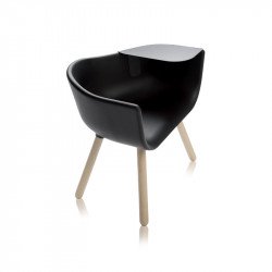 Tulip Large fa vázas tûzálló karosszék 03 Modern stílusok Olasz modern stílus Chairs & More