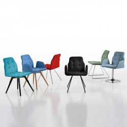 Betibú MP fém vázas kárpitozott karosszék