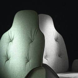 Betibú P-SL fém vázas kárpitozott fotel