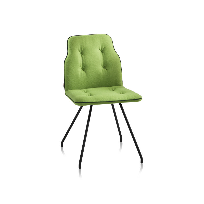 Betibú M fém vázas kárpitozott szék